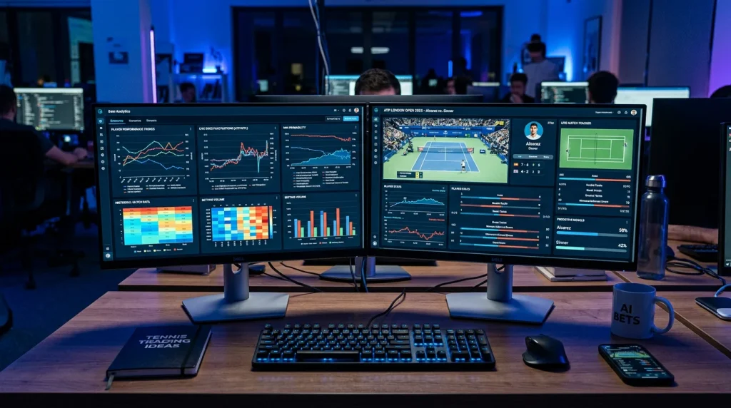 AI en algoritmes in tennis weddenschappen met impact op odds en marktefficiientie