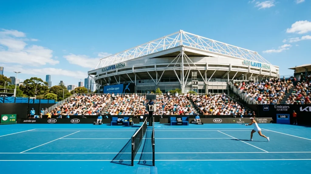 Wedden op de Australian Open met hardcourt analyse en hitte-impact op odds